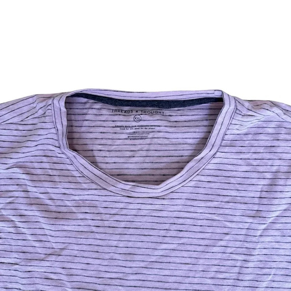 Thread 4 Thoughts Triblend Pink Jersey Crew Neck Tee Short Sleeve Casablanca XXL - Picture 6 of 11